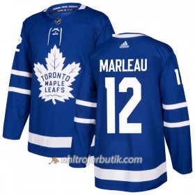 Män Ishockey Toronto Maple Leafs Tröja Patrick Marleau 12 Adidas 2017-2018 Blå Authentic